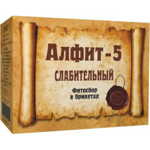 АЛФИТ-5 СБОР СЛАБИТЕЛЬНЫЙ 2Г. №30Х2 (120Г.)