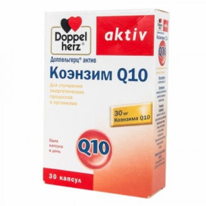 ДОППЕЛЬГЕРЦ АКТИВ КОЭНЗИМ Q10 №30 КАПС.