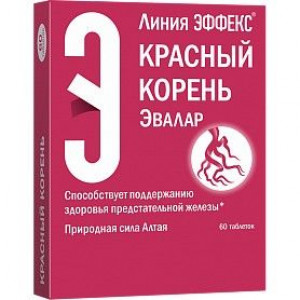 ЭФФЕКС КРАСНЫЙ КОРЕНЬ 500МГ. №60 ТАБ. /ЭВАЛАР/