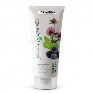 АЛТАЙ БИО КРЕМ Д/НОГ УВЛАЖН. КЛЕВЕР+СМОРОДИНА 75МЛ. [ALTAIBIO]