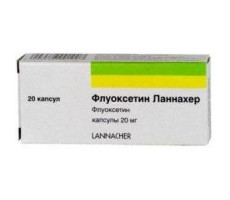 ФЛУОКСЕТИН ЛАННАХЕР 20МГ. №20 КАПС. /ЛАННАХЕР/