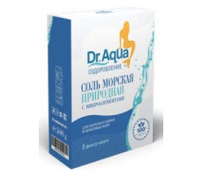 ДОКТОР АКВА СОЛЬ Д/ВАНН МОРСКАЯ ПРИРОДНАЯ 250Г. №3 ПАК. [DR.AQUA]