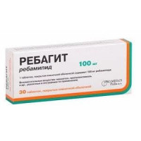 РЕБАГИТ 100МГ. №30 ТАБ. П/П/О