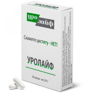 УРОЛАЙФ 395МГ. №30 КАПС. УРОЛАЙФ 395МГ. №30 КАПС.