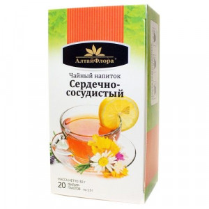 АЛТАЙФЛОРА ЧАЙН.НАПИТОК СЕРД.-СОСУД. 1,5Г. №20 ПАК. /АЛТАЙСКАЯ ЧАЙН.КОМП./