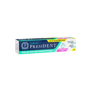 ПРЕЗИДЕНТ КРЕМ ГАРАНТ Д/ФИКС. ЗУБ.ПРОТЕЗОВ НЕЙТРАЛЬНЫЙ ВКУС 40Г. [PRESIDENT]