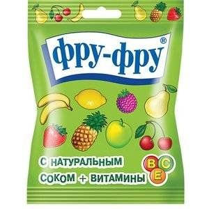 ФРУ-ФРУ МАРМЕЛАД ЛЕСНЫЕ ЯГОДЫ 30Г.