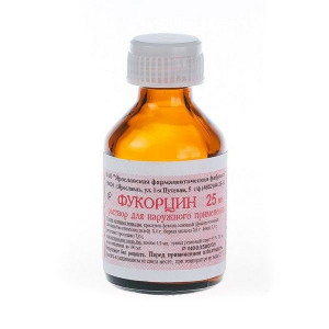 ФУКОРЦИН 25МЛ. Р-Р Д/НАРУЖ.ПРИМ. ФЛ. /ЯРОСЛАВСКАЯ ФФ/ ФУКОРЦИН 25МЛ. Р-Р Д/НАРУЖ.ПРИМ. ФЛ. /ЯРОСЛАВСКАЯ ФФ/