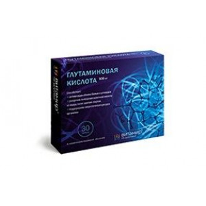 ВИТАМИР ГЛУТАМИНОВАЯ К-ТА 500МГ. №30 ТАБ. /КВАДРАТ-С/ ВИТАМИР ГЛУТАМИНОВАЯ К-ТА 500МГ. №30 ТАБ. /КВАДРАТ-С/