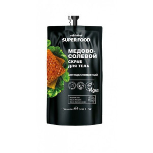 КАФЕ МИМИ СКРАБ Д/ТЕЛА А/ЦЕЛЛЮЛИТ. МЕДОВО-СОЛЕВОЙ 100МЛ. ДОЙ-ПАК [CAFE MIMI]