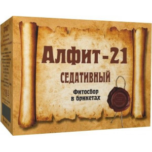 АЛФИТ-21 СБОР СЕДАТИВНЫЙ 2Г. №30Х2 (120Г.)