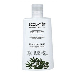 ЭКОЛАТИЕР ОРГАНИК ТОНИК Д/ЛИЦА КАННАБИС 250МЛ. [ECOLATIER]