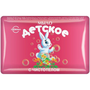 МЫЛО ДЕТСКОЕ ЧИСТОТЕЛ 100Г. /СВОБОДА/