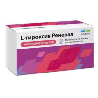 L-ТИРОКСИН РЕНЕВАЛ 100МКГ. №112 ТАБ. /ОБНОВЛЕНИЕ/