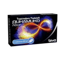 ДИНАМИКО ЛОНГ 20МГ. №4 ТАБ. П/П/О