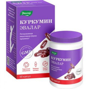 АНТИ-ЭЙДЖ КУРКУМИН 750МГ. №60 КАПС. /ЭВАЛАР/ [ANTI-AGE]