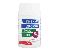 ЭККО ПЛЮС ПИВНЫЕ ДРОЖЖИ + SE 450МГ. №100 ТАБ. (СЕЛЕН)