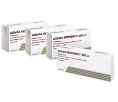 АЛЬФА НОРМИКС 400МГ. №14 ТАБ. П/П/О
