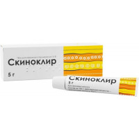 СКИНОКЛИР 15% 5Г. ГЕЛЬ Д/НАРУЖ.ПРИМ. ТУБА
