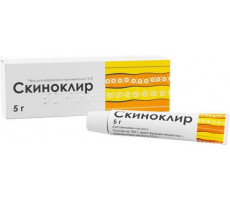 СКИНОКЛИР 15% 5Г. ГЕЛЬ Д/НАРУЖ.ПРИМ. ТУБА