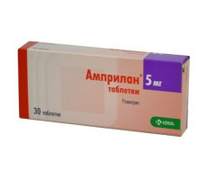 АМПРИЛАН 5МГ. №30 ТАБ. /KRKA/